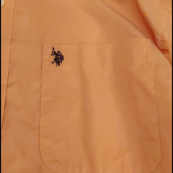 U.S POLO ASSN PEACH BUTTON DOWN - Picture 3 of 3
